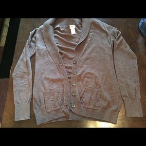 Brown sweater/cardigan